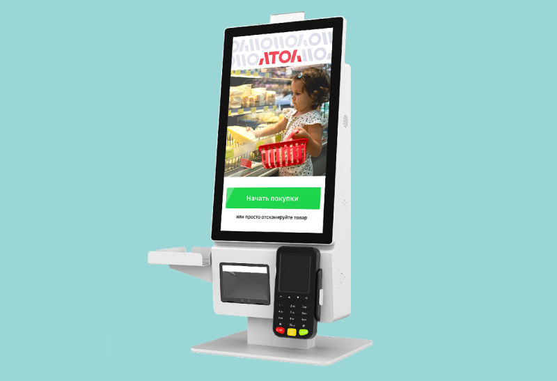 Касса самообслуживания АТОЛ КСО 3210 — компактность и эффективность