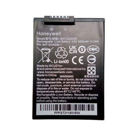 Аккумулятор BAT-EDA50K-1 для Honeywell EDA50K/EDA51K