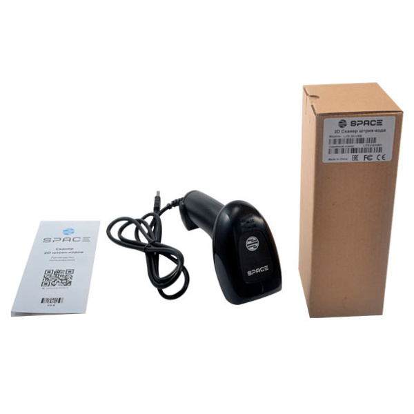 Сканер штрих-кода SPACE LITE-2D-USB
