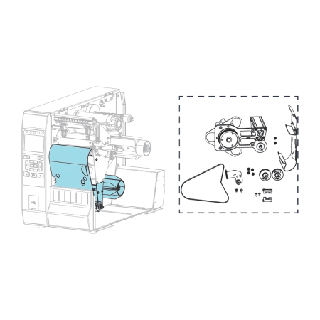Комплект перемотки Zebra, для ZT610 (P1083320-084)