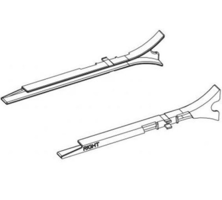 Направляющие сложенной этикетки Datamax E-4205A Mark III