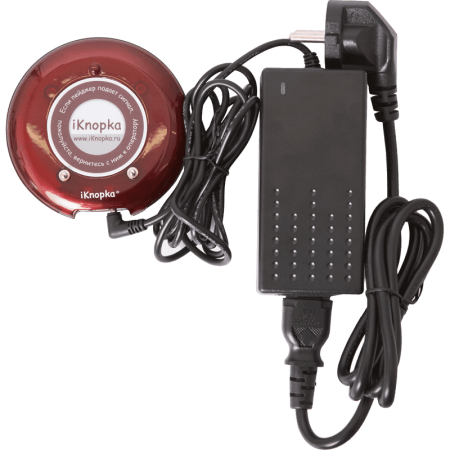 Зарядная станция для пейджера-приемника iKnopka R18 с БП