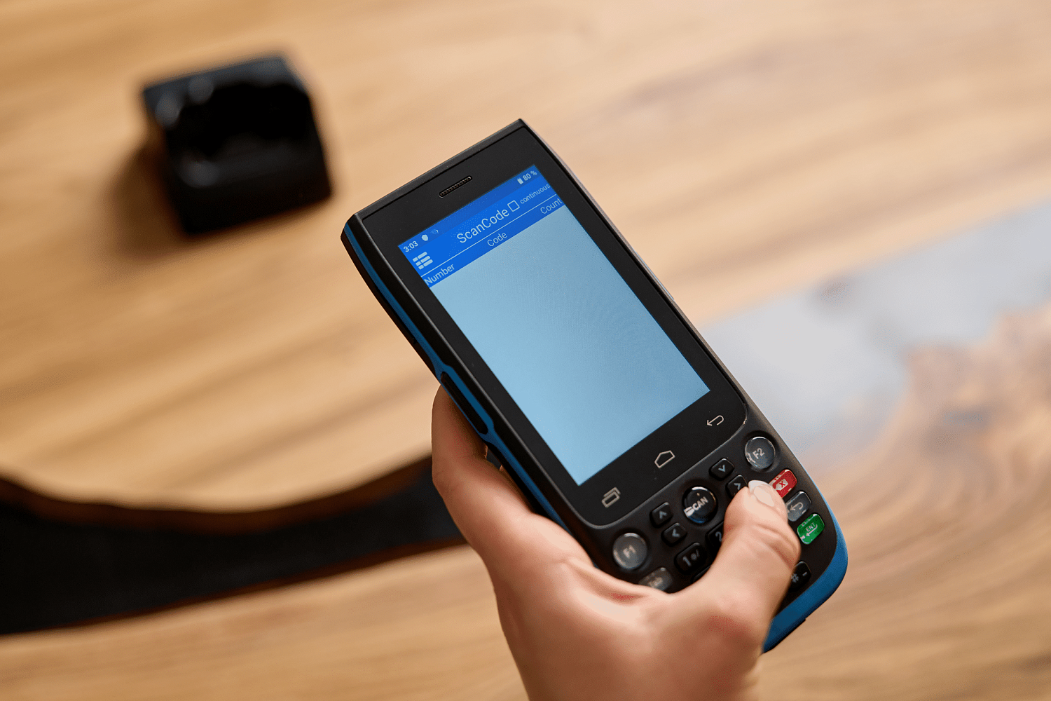 Первый терминал сбора данных Space One