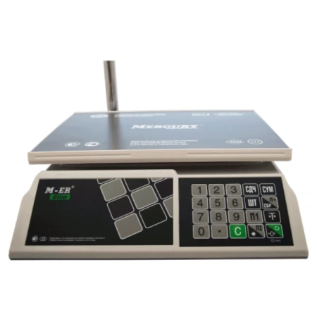 Весы торговые Mercury M-ER 326ACP "Slim"